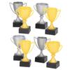 Accoutrements Archie McPhee Adorable and Funny Itty Bitty Trophies: You are The Wee Winner - 1-1/4" Soft Vinyl Awards in Gold and Silver (Set of 8) view 1