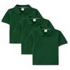 Gymboree,Boys,and Toddler Short Sleeve Polo Shirt,Green 3-Pack,6 view 1