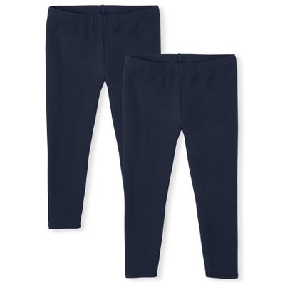 Gymboree,Girls,and Toddler Leggings,Navy 2-Pack,5 Years
