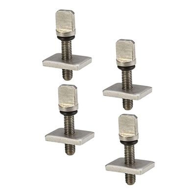 Kisangel 8pcs Wear-Resistant Surfing Fin Screws Convenient Removable Parts for Paddleboards Easy Installation for Surfboard Accessories