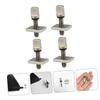 Kisangel 8pcs Wear-Resistant Surfing Fin Screws Convenient Removable Parts for Paddleboards Easy Installation for Surfboard Accessories view 3