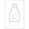 24 Pk, Paper FBI Modified Qit Qualification Center Mass Target Gray Size: 23" X 35" view 1