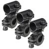Anneome 3pcs Bike Flashlight Holder Handlebar Mount for Convenient Lighting Easy Installation Torch Stand Clip for Cycling Accessories view 1