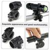 Anneome 3pcs Bike Flashlight Holder Handlebar Mount for Convenient Lighting Easy Installation Torch Stand Clip for Cycling Accessories view 3