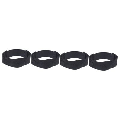 Kisangel 4pcs Hockey Guard Shin Strap for Men and Women Elastic Shin Strap for Versatile Sports Protective Gear for Ice Hockey and Field Use