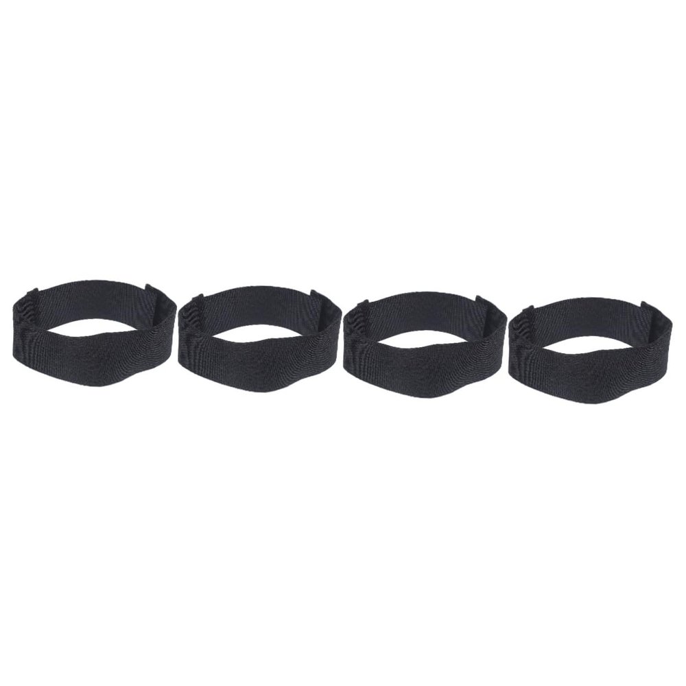 Kisangel 4pcs Hockey Guard Shin Strap for Men and Women Elastic Shin Strap for Versatile Sports Protective Gear for Ice Hockey and Field Use