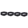 Kisangel 4pcs Hockey Guard Shin Strap for Men and Women Elastic Shin Strap for Versatile Sports Protective Gear for Ice Hockey and Field Use view 1