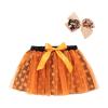 Baby Girls Tulle Tutu Skirt for Toddler Girl Baby Girls Soft Tutu Skirt,1/2st Birthday Party Tutu (Orange, 2-4 Years)