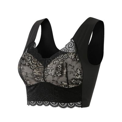 Warehouse Deals Today Bras for Women Full Coverage Bra for Women No Wire Buckle High Support Daily Bras Full Coverage Comfortable Convenient Lace Everyday Bra White XL