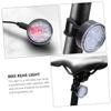 Anneome Led Bike Lights Rechargeable Smart Light Sensor Bike Bicycle Wireless Tail Tail Safety view 2