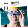 Mobestech 5pcs Swim Boy Girl Nose Plugs Silicone Swimming Nose Clip Boys and Girls for Swimming Pool view 4