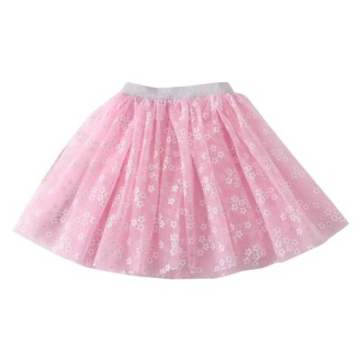 Baby Girl's Tutu Skirt Layered Tulle Princess Ballet Dress Baby Girl Fluffy Tulle Skirts Solid Color (Pink, 4-5 Years)