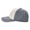 1 Cross 3 Nails 4 Given Christian Cross Outdoor Adult Washed Baseball Cap, Cowboy Hat, Travel Hat Sandwich Cap Gray view 4