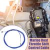 ACROPIX Universal 600cm 20FT 33C/3300 Marine Boat Throttle Shift Control Cable Blue with Fastening Head for Yamaha Outboard Engine - Pack of 1 view 2