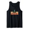 I Rhum Man Humour Tank Top view 1