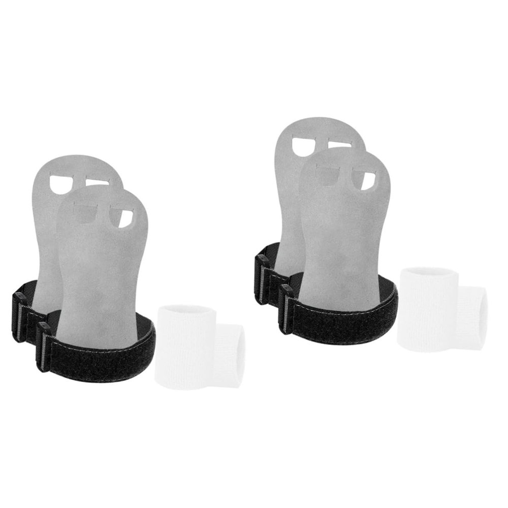 BESPORTBLE 2sets Sports Gymnastics Grips Boys and Girls Wristbands Nonslip Palm Protector Weightlifting Wristbands Fitness Accessory