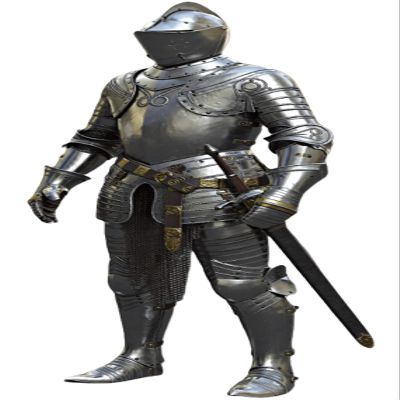 ARTIZANSTORE Medieval Combat Full Body Halloween Armour Suit | Medieval Knight Armour Costume | Full Body Suit of Armour | Halloween Costume