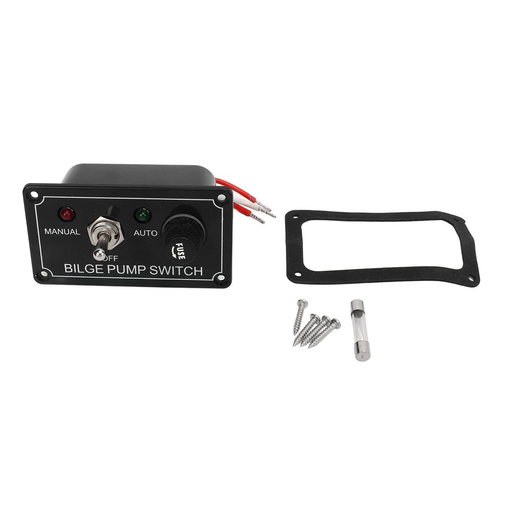 MUNEFE Rocker Tole Switch Panel, Tole Switch Panel, Rocker Switch Panel for Ensu The Efficient of Your Marine Equipment
