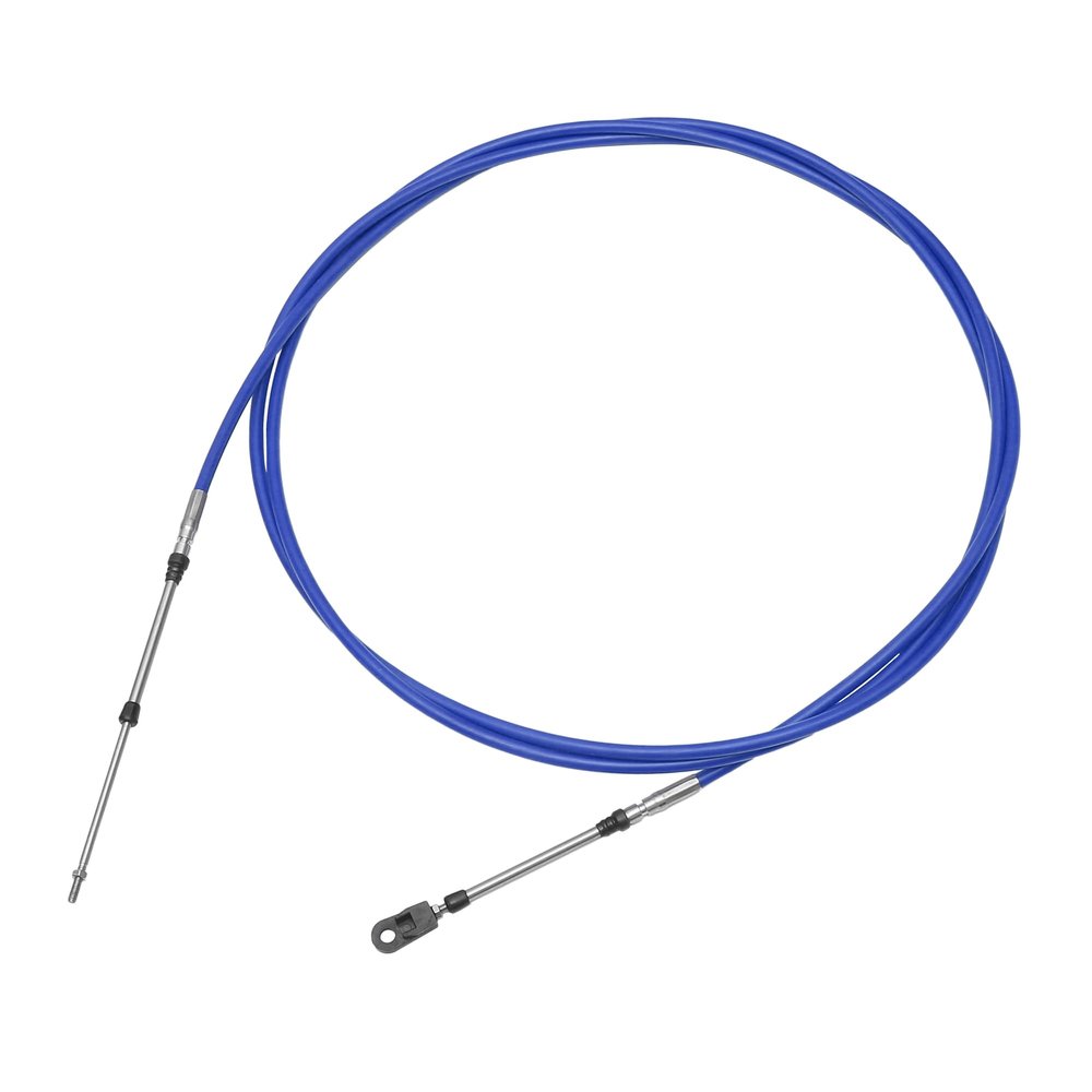 ACROPIX Universal 400cm 13FT 33C/3300 Marine Boat Throttle Shift Control Cable Blue with Fastening Head for Yamaha Outboard Engine - Pack of 1