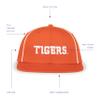 Pacific Headwear NCAA Clemson University Team Flatbill Adjustable Cap, OS view 3