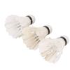 Sempoda 3 Pack Premium White Goose Feather Badminton Shuttlecocks, Durable Stable for Professional Indoor and Outdoor Play view 2