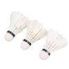 Sempoda 3 Pack Premium White Goose Feather Badminton Shuttlecocks, Durable Stable for Professional Indoor and Outdoor Play view 4
