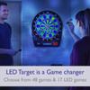 Viper Ion Electronic Dartboard, Illuminated Segments, Light Based Games & Fat Cat by GLD Products Dartboard Accessory: Soft Tip Dart Point Remover Tool, Electronic Dartboards,Black view 3