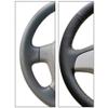 LIANFMX Hand-Stitched Black Leather Car Steering Wheel Covers, for Citroen C4L C4 view 2