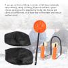 XHTLLO Retractable Ice Awls, Portable Retractable Ice Awls with Ergonomic Handle, Sturdy Ice Fishing Picks with Knee Pads, Ice Fishing Accessories view 2