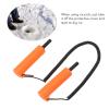 XHTLLO Retractable Ice Awls, Portable Retractable Ice Awls with Ergonomic Handle, Sturdy Ice Fishing Picks with Knee Pads, Ice Fishing Accessories view 4