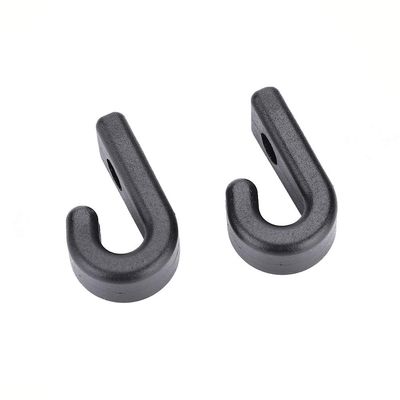 1 Pair Kayak Bungee Hooks,J Shape Bungee Kit,Durable Plastic J Shape Screws Lashing Hook J Hooks for Kayaks Canoes Rowing Boats