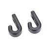 1 Pair Kayak Bungee Hooks,J Shape Bungee Kit,Durable Plastic J Shape Screws Lashing Hook J Hooks for Kayaks Canoes Rowing Boats view 1