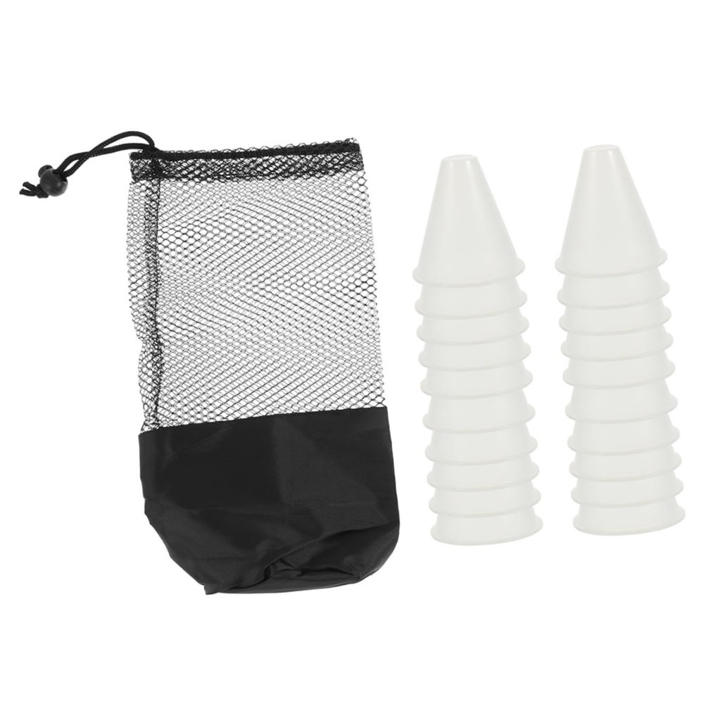 NAMOARLY Roller Skating Training Cones Rolling Cones Windproof and Portable for Outdoor Practice