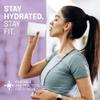 Forest & Twelfth 12 Oz Travel Bottle Flat Water Bottle for On-The-Go Hydration, Hydrate Feel Great! Passport Mini Water Bottle for Gym, Travel, School, Italian Design Portable Water Bottle view 4