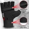 BEAST RAGE Taekwondo Karate Gloves for Men and Women, Boxing Training Gloves MMA Kickboxing Sparring Martial Arts Boxing Gloves Training Light Workouts, Muay Thai, Karav MAGA (Black, XL) view 3