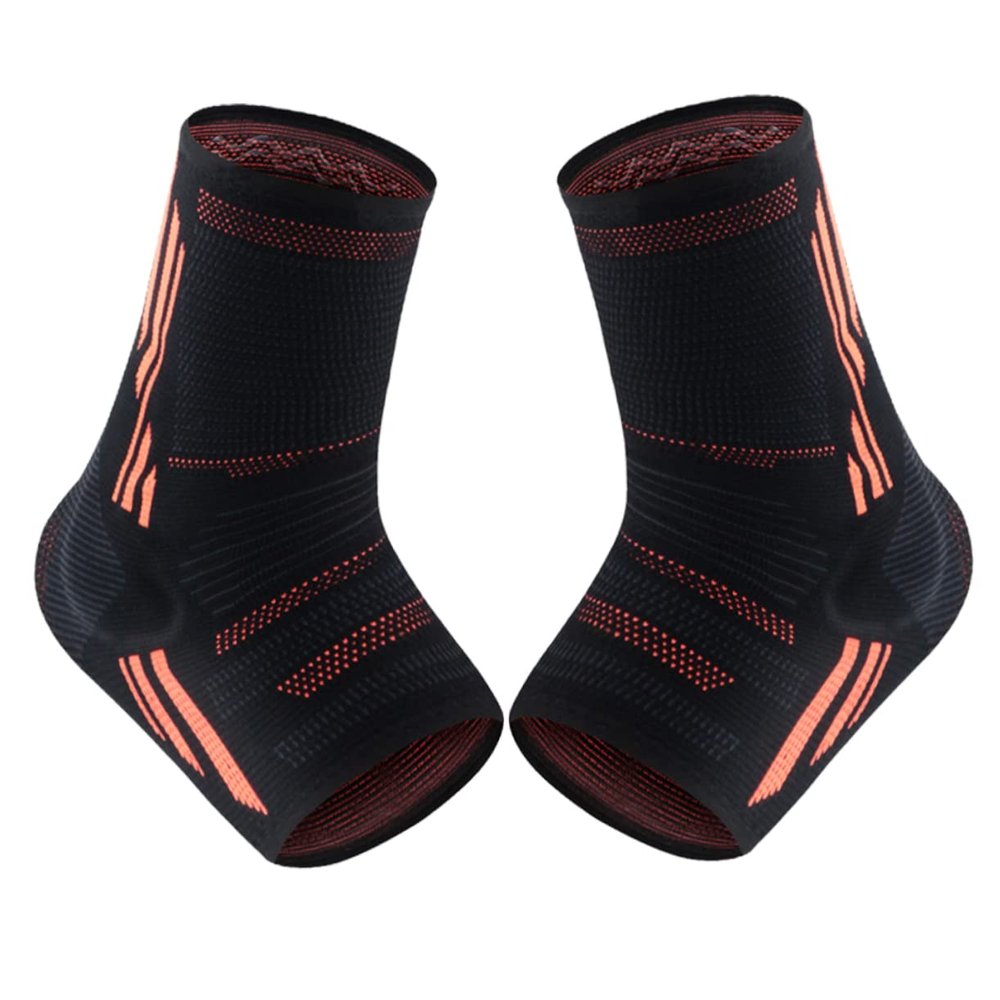 Parliky 1pair Ankle Brace Sleeve for Sprain Skin-friendly Support Lightweight and Ergonomic Design for Comfort for Sports and Daily Use