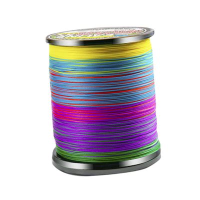 Yardwe 500m Fishing Wire Braided Line Pe Material Bite High Transparency for Longer Casts Durability