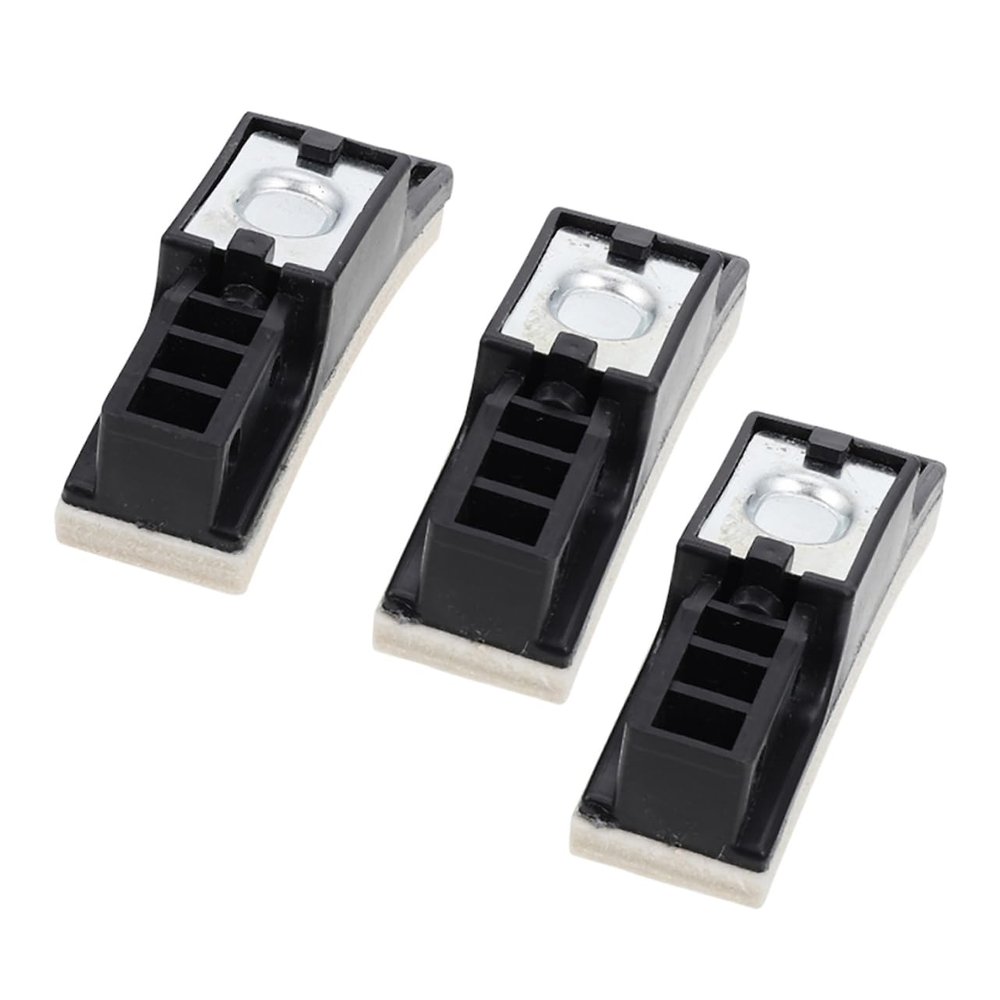 Parliky 3pcs Professional Bike Brake Pads Training Brake Pads for Exercise Bikes Easy to Install Durable and Noise-reducing Gym Accessory for Fitness Enthusiasts