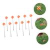 Parliky 10pcs Drillable Tent Stakes Windproof Ground Nails for Camping Safety Anchors view 3