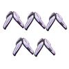 Anneome 10pcs Golf Club Covers TPU Putter and Driver Headcovers Breathable and Elastic Protection for Iron Clubs Lightweight and Design Gradient Black Edging