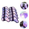 Anneome 10pcs Golf Club Covers TPU Putter and Driver Headcovers Breathable and Elastic Protection for Iron Clubs Lightweight and Design Gradient Black Edging view 4