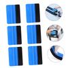 GRIRIW 6pcs Vehicle Window Film Scrapers Durable Plastic Scraping Tools for Windshield Tinting Vinyl Wrap Application and Glass Cleaning Non-Scratch Easy to Use view 4