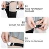 CALLARON 2 Sets Women's Boots Anti Drop Strap Over- Elastic Cords Adjustable Boot Straps Anti-Exposure s s for Thigh High s Elastic s for Fixing Bra view 2