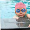 BCOATH 2pcs Boys and Girls Silicone Swim Caps Bathing Hats for Toddlers Adorable Cartoon Design for Pool Fun Comfortable and Easy to Wear for view 3