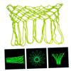 Anneome Fluorescent Basketball Net Outdoor Dark Mesh Replacement for Basketball Hoops Standard Nylon for Conditions for Youth and Full view 4