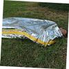 Anneome 3pcs Warm Keeping Survival Sleep Bags for Camping Hiking Outdoor Travel Ultra-Thin Lightweight Insulation Convenient Carrying for All Adventures view 2