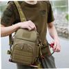 KICHOUSE Large Capacity Tactical Backpack for Men Camo Oxford Cloth Outdoor Knapsack for Camping Hiking Fishing view 4