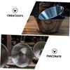 NAMOARLY Portable Stainless Steel Bowl Folding Camping Bowl Handle Steel for Barbecue Outdoor Cooking view 4