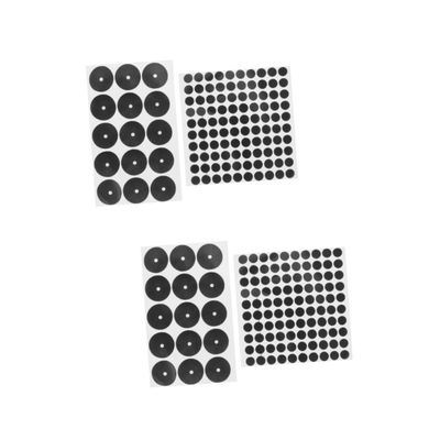 Kisangel 6sheets Billiard Point Sticker Snooker Spots Woven Cloth Material Pool Table Accessories