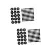 Kisangel 6sheets Billiard Point Sticker Snooker Spots Woven Cloth Material Pool Table Accessories view 1